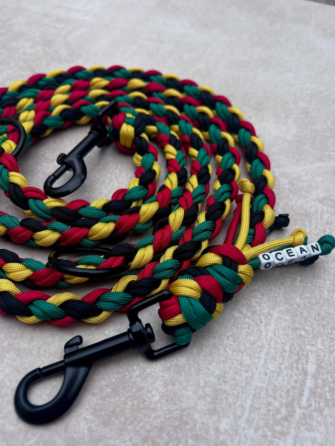 Personalisierte Hundeleine Paracord