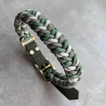 Paracord Hundehalsband Snake Muster