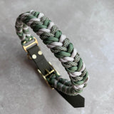 Paracord Hundehalsband Snake Muster