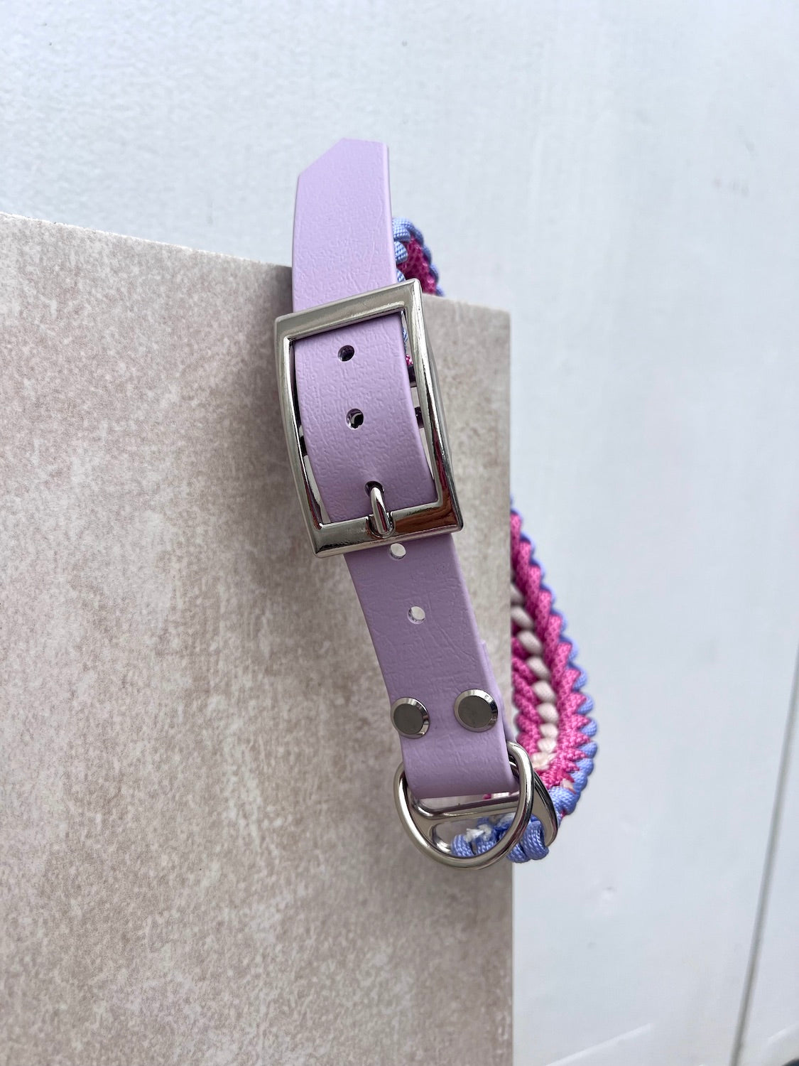 Biothane Halsband Lila