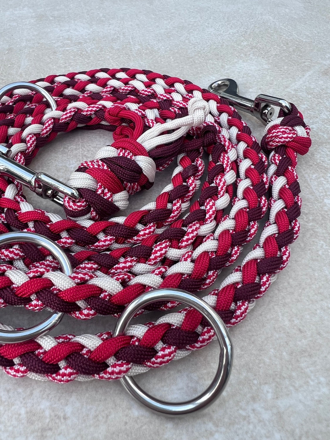 Paracord Hundeleine personalisierbar