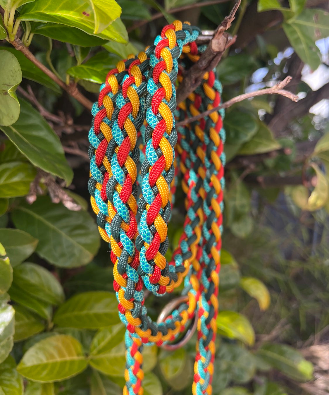 Handgefertigte Paracord Hundeleine