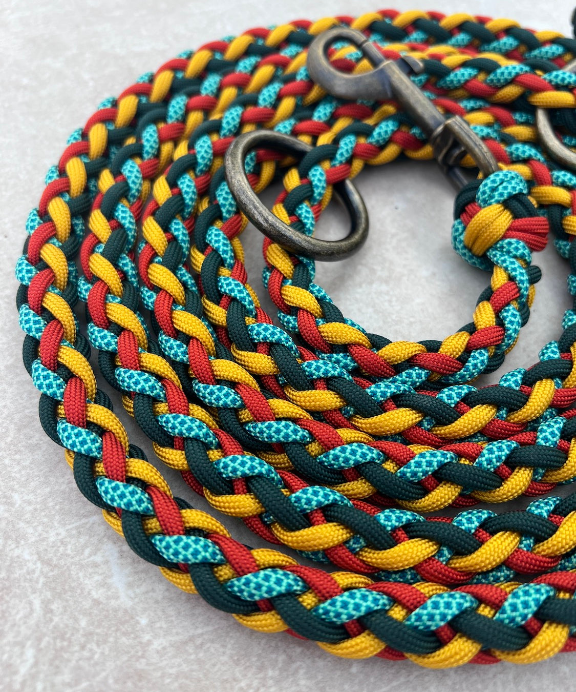 Paracord Hundeleine bunt