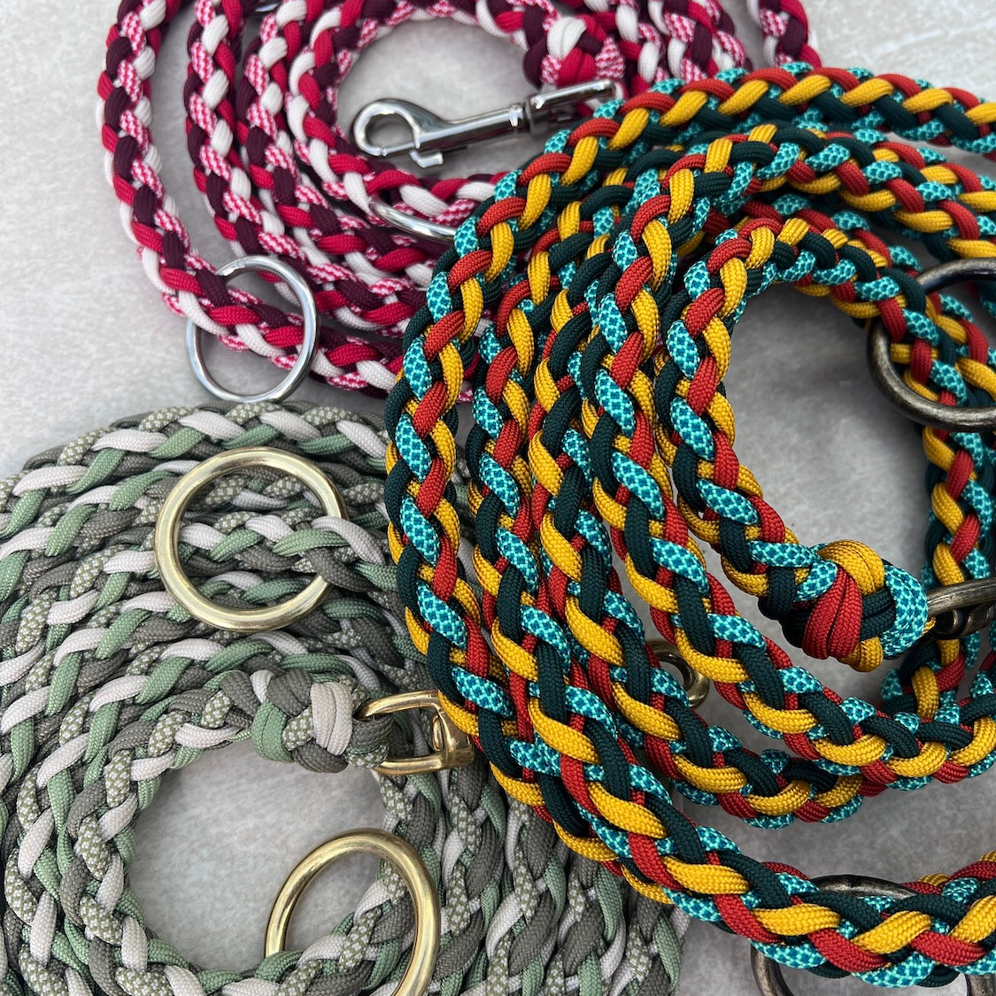 Personalisierte Hundeleine Paracord