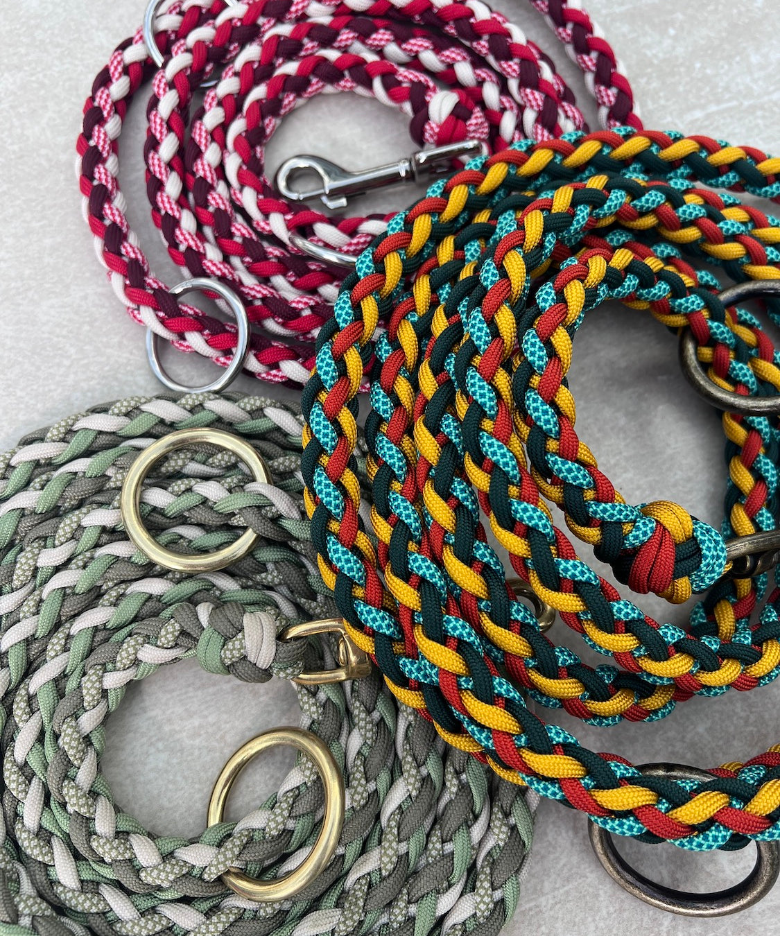 Personalisierte Hundeleine Paracord