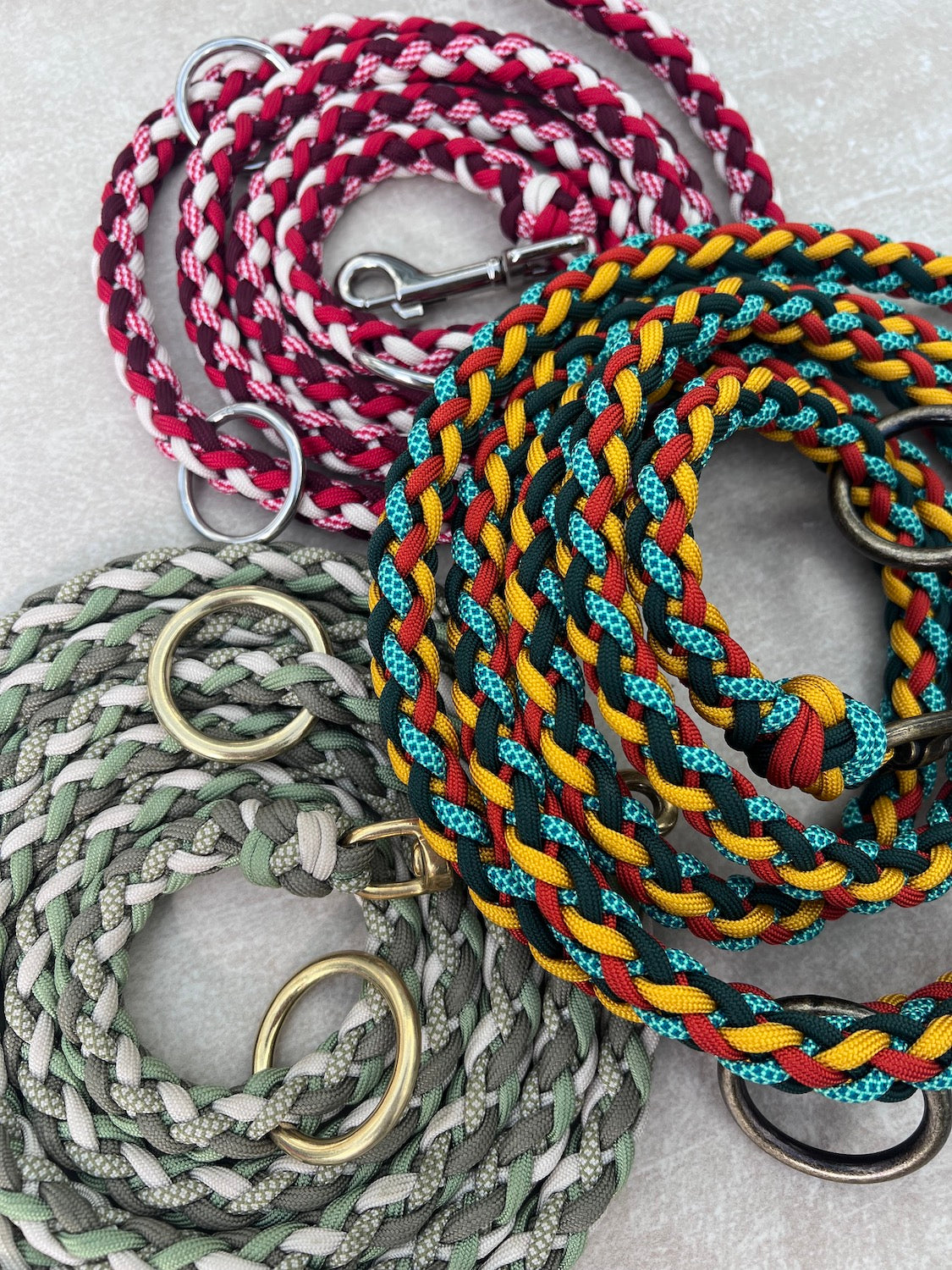 Personalisierte Hundeleine Paracord
