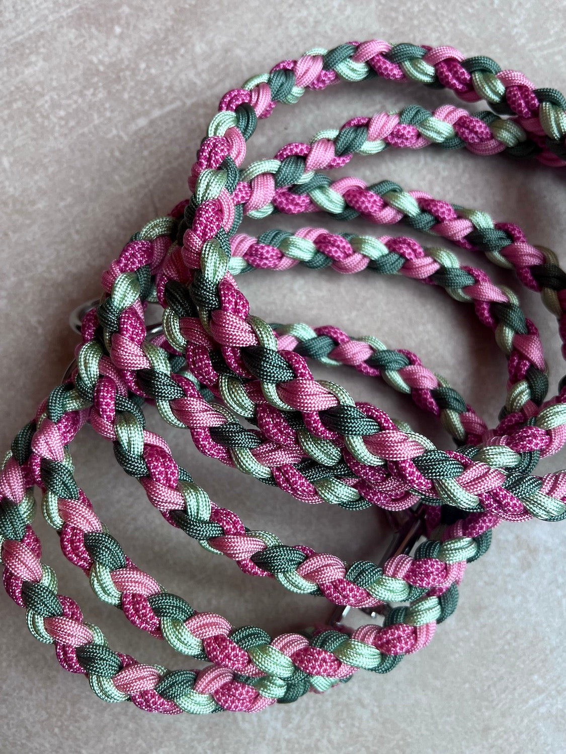 Paracord Hundeleine personalisierbar