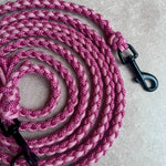 Paracord Hundeleine Pink
