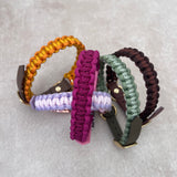 Gestalte dein Halsband (Knüpfmuster Cobra)