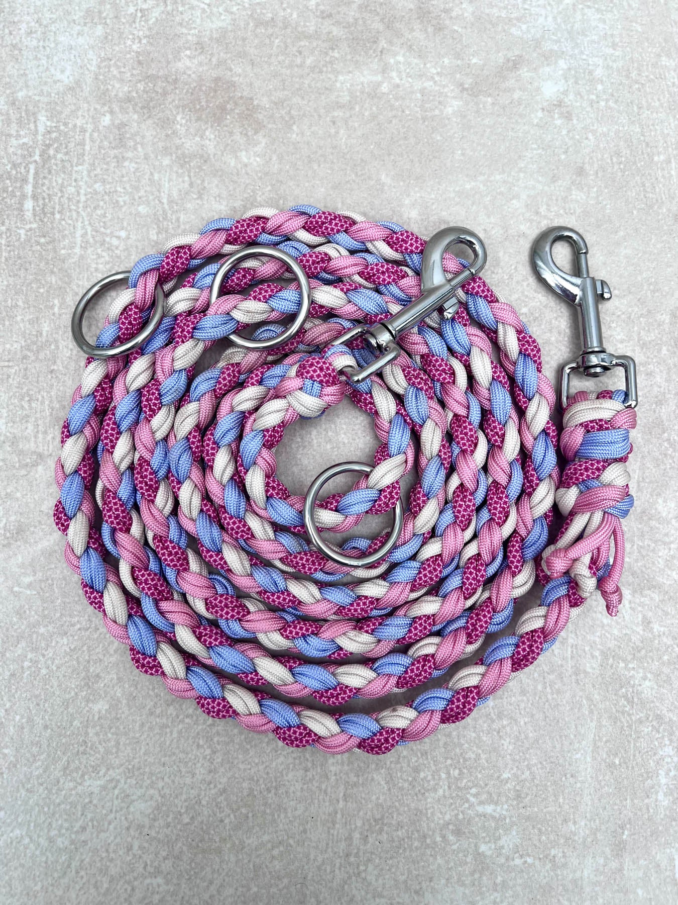 Hundeleine Paracord Lila