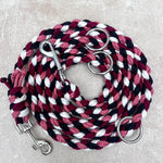 Paracord Hundeleine rot