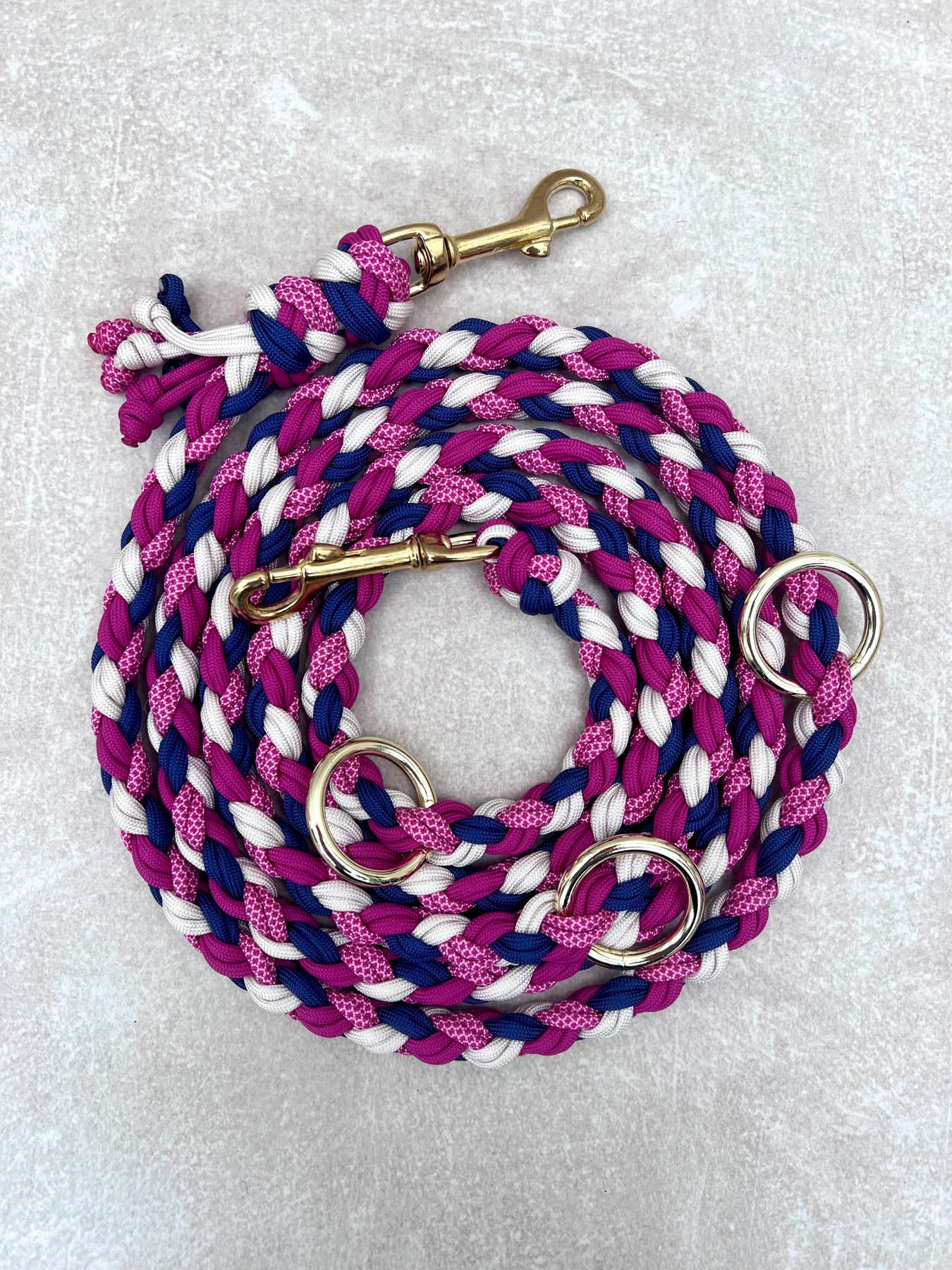 Leine PINK OCEAN (mittlere & grosse Hunde)
