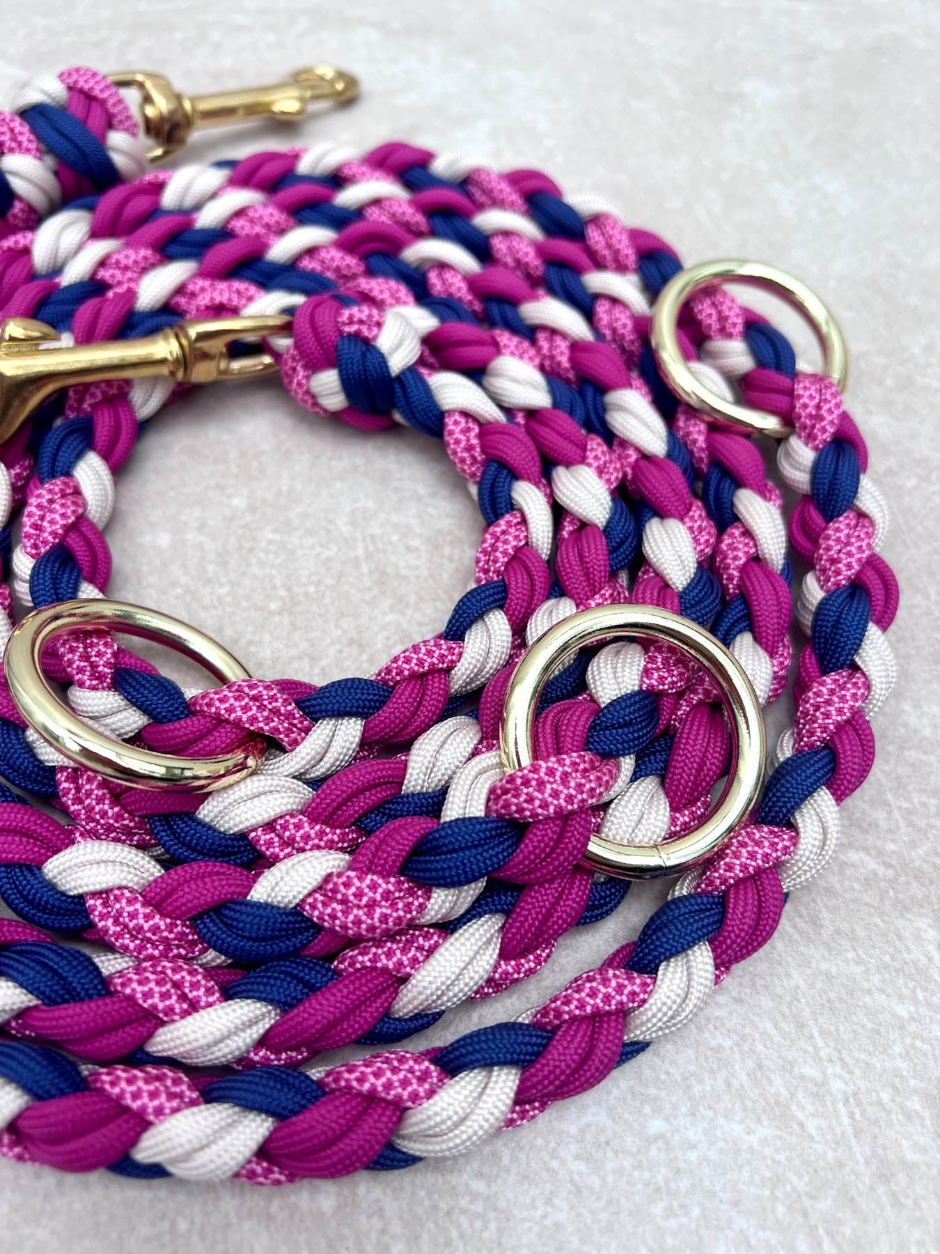 Leine PINK OCEAN (mittlere & grosse Hunde)