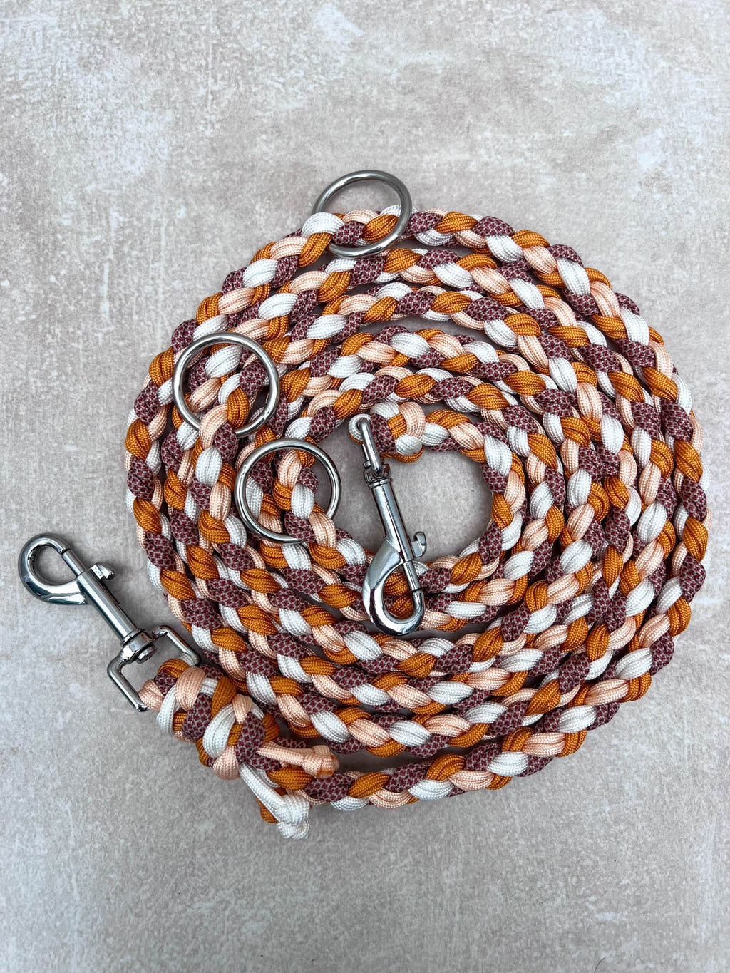 Leine ORANGE (mittlere & grosse Hunde)
