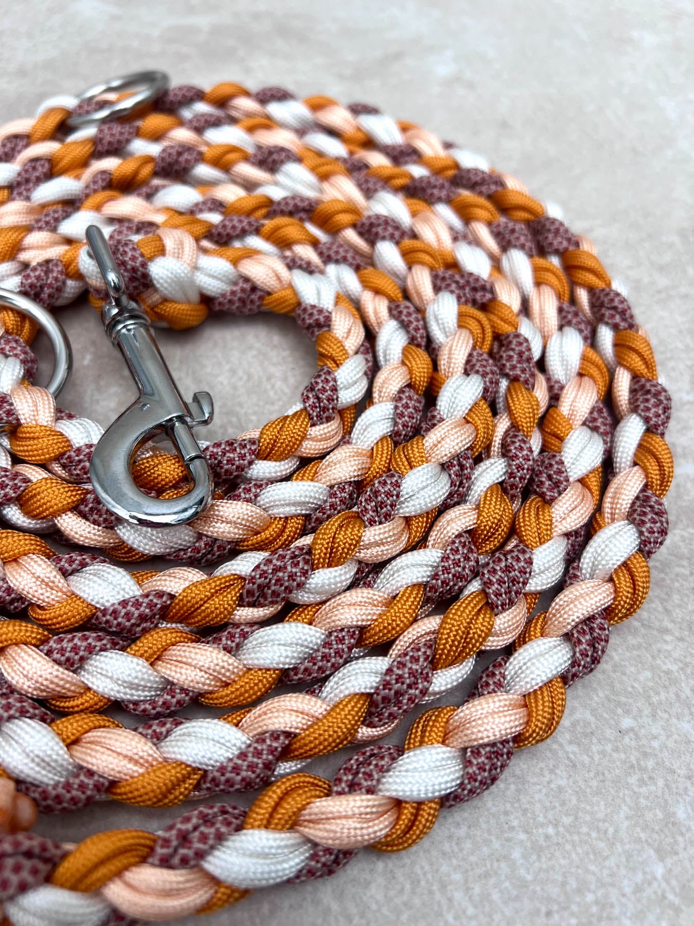 Leine ORANGE (mittlere & grosse Hunde)