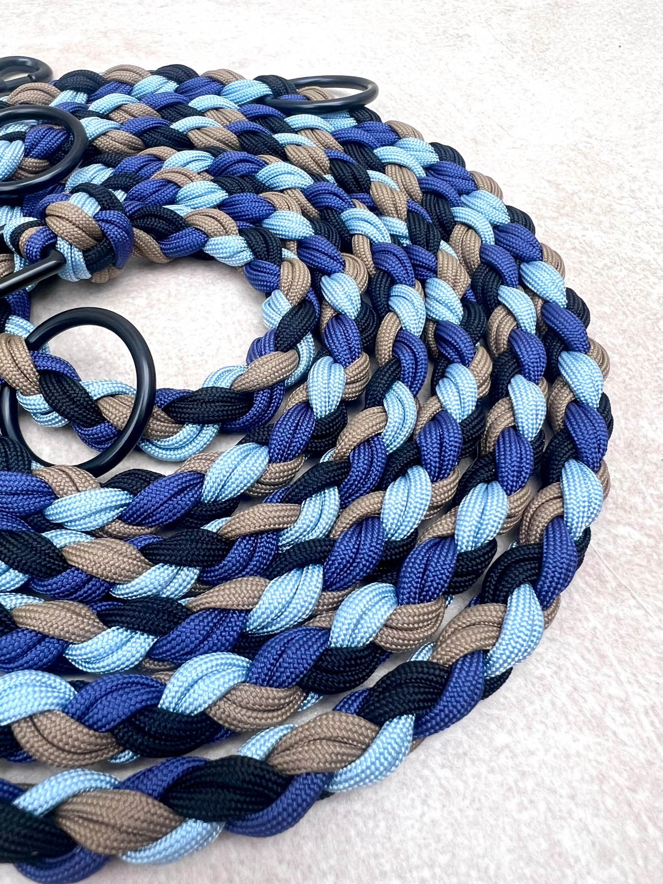 Robuste Hundeleine blau
